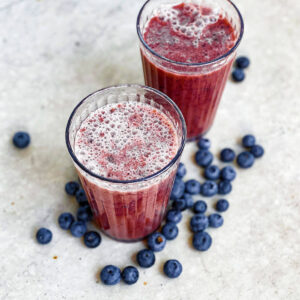 Membrane Power Shake Drink Duo with Blueberries